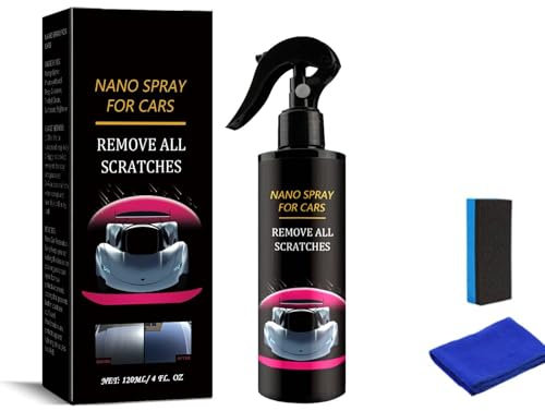 Car Scratch Quick Repair Nano Spray – Instant Invisible Scratch Remover, 3 In 1 High Protection Quick Car Coating Spray, Car Coating Agent Spray, Quick Paint Restoration, Long-Lasting Protection (1)