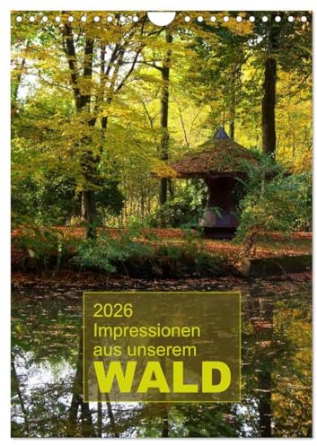 Impressionen aus unserem Wald (Wandkalender 2026 DIN A4 hoch), CALVENDO Monatskalender: Fotografische Impresssionen aus unseren heimischen Wäldern (CALVENDO Natur)