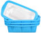 KOCKSHION 4 Piezas Molde de Silicona para Pan de Moldes para Hornear Recipiente para Pan y Cubitos de Hielo Superficie Antiadherente para Pasteles y Muffins
