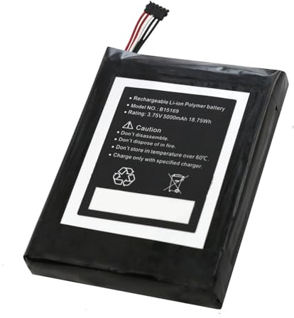 Ukkipower B15169 Replacement Battery For Ring Video Doorbell 1st Gen Replacement Battery (5-PIN)