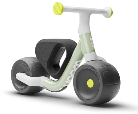Woom WOW Leichtgewichtiges Aluminium Laufrad erstes Fahrrad ohne Pedal, für Babys und Kleinkinder von 9 Monaten bis 36 Monaten, Indoor/Outdoor