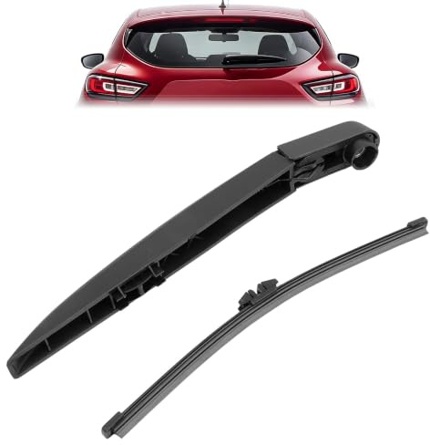 ZEALfix Hinten Wischerarm und Wischerblatt 287816193R für Clio 4 IV 2012-2020 Heckscheibenwischerarm + Wischerblatt 7701040187 287909786R Heckscheibenwischer