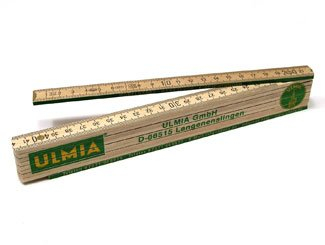 Ulmia Metrischer Zollstock aus Holz