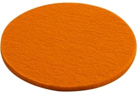 daff Filzuntersetzer Disc 10, Mandarine