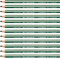 STABILO - Dreikant-Buntstift - Trio dick - 12er Pack - laubgrün