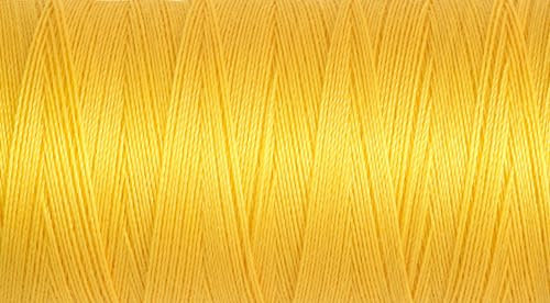 Gutermann Sew All Polyester Thread, 250 Mtr, Pineapple Yellow (0417), 5.5 x 2.7 x 2.7 cm