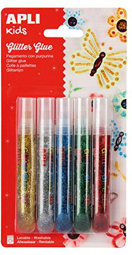 Apli kids 13223 Glitter Glue Assorted Metallic Colours