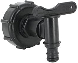 Multicuves - Raccord S60X6 - Robinet PEHD pour cuve Eau 1000 L