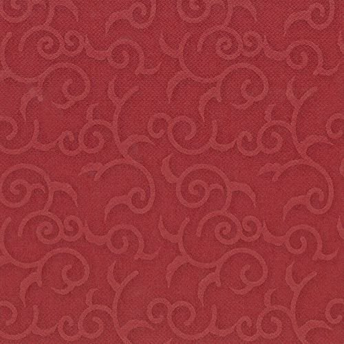 PAPSTAR 250 Servietten ROYAL Collection 1/4-Falz 40 cm x 40 cm Bordeaux Casali 84880 Premium stoffähnlich hochwertig Qualität stabil Gute Faltbarkeit