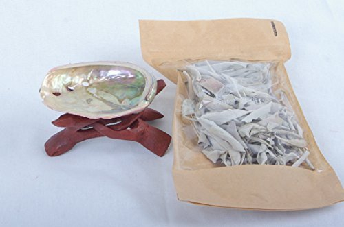 En Ormeau Lot : Mini 5,1–7,6 cm (5–8 cm) en bois + Petit Trépied Cobra 5,1 cm (Perfect Match – Découpe une seule pièce de bois) + un sac de 10 gr Blanc de qualité Grappe Sage.