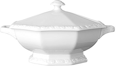 Rosenthal 10430-800001-11320 Maria Schüssel mit Deckel 1.40 L, weiß