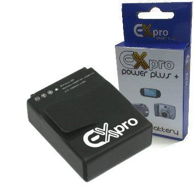 Ex-Pro® AHDBT-201, AHDBT-301 High Power Plus+ 1050mAh 2 Year Warranty Replacement Lithium Li-on Digital Camera Battery Compatible with/for GoProHD Hero 3