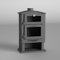 Belloren CH-4 Estufa de Leña Frontal con Horno