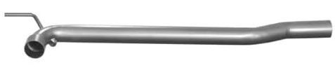 VEGAZ VR-234 Abgasrohr Vorne Kompatibel mit VW Transporter T4 Bus 70B, 70C, 7DB, 7DK, 70J, 70K, 7DC, 7DJ 074131701BX 074131701GX