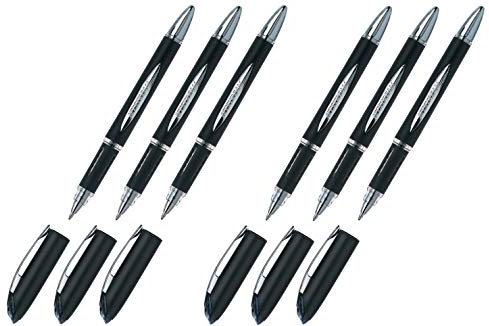 Faber-Castell Uni-Ball Tintenroller Jetstream SX-210 (6 Stück?schwarz)