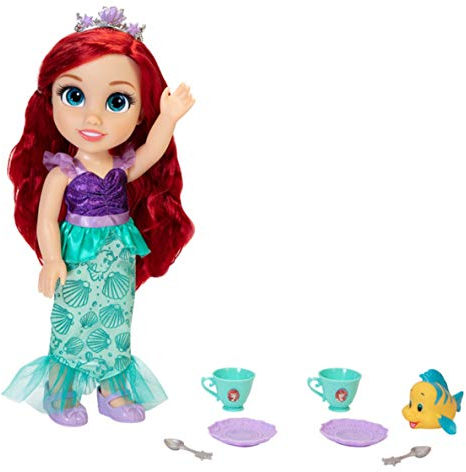 Disney Princess Doll Tea Time with Ariel and Flounder (3+ Years)