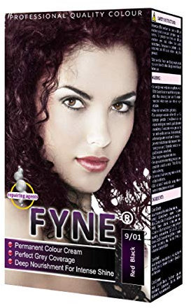 FYNE Coloration permanente pour femme - Crème de coloration capillaire à domicile avec après-shampoing intégré - Douce, durable, facile à utiliser, convient à tous les types de cheveux - Obtenez des