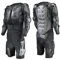 MAOTN Herren Cross-Country Motorrad rüstung Anzug Set, brustpanzer MTB + pad Hose, rückenschutz Body Guard,Downhill Protektoren,Motorcross Racing schutzkleidung/beschützer Gear,Black,XXL