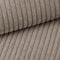 novely® PORTO - Polsterstoff in Breitcord-Optik - Ultraweicher Möbelstoff - Pflegeleichte Meterware 1 lfm Farbe: 03 Hellbraun