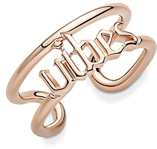 PANDORA ME Vibes Offener Ring aus 14 Karat rosévergoldeter Metalllegierung, Kompatibel ME Armbänder, Gr. 54, 181986C00-54