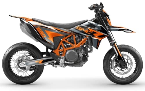 ARider Dekor (Aufkleber) passend für KTM 690 SMC-R 2019-2022 | Classic Edition (Orange)