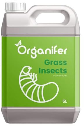 Concentrato Per Prato - (5 L Per 1250 M2) - Cura Del Prato - Fertilizzante Per Prato - Fertilizzante - Fertilizzante Liquido - Prato Sano - Prato Più Verde - Organifer
