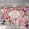 Floral Happy Birthday Backdrop Sweet Girl Photography Photo Background Flowers Party Cake Table Decoration Banner Studio Props (2,1 x 1,5 m)