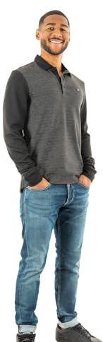 Kaporal - Polo Noir Homme - Bakar - S - Noir
