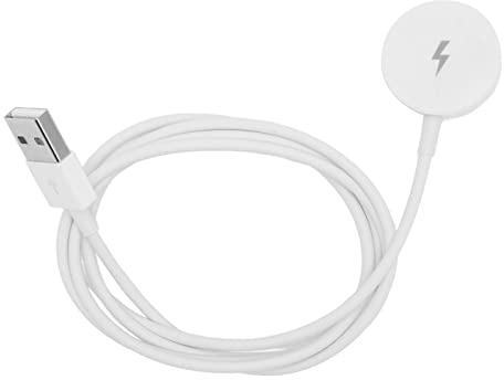 Chargeur pour Fossil Q Gen 1, Gen 2 Founder, Gen 2 Wander, Gen 2 Marshal, Gen 3 Explorist, Gen 3 Venture, Smartwatch USB Charging Cable Dock (Blanc)