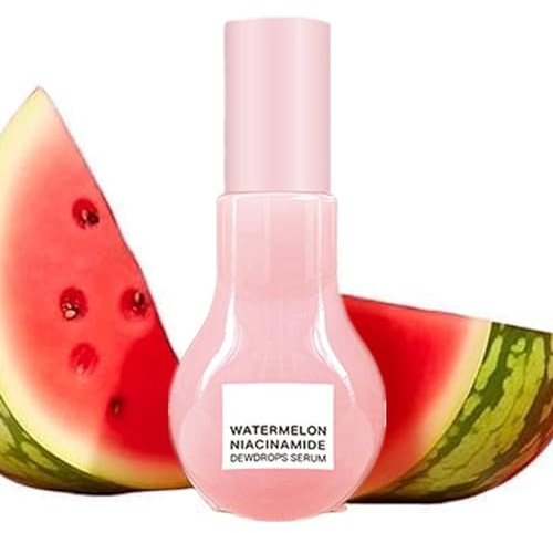 Generisch Watermelon Dew Drops, Watermelon Glow Niacinamide Dew Drops Serum, Glow Recipe Watermelon Dew Drops, Glow Recipe Watermelon, Pore Minimizer & Priming Liquid Highlighter, 50ML