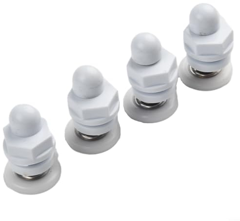 Rollen für Duschkabinen, 19 mm, 25 mm, 27 mm oder 29 mm Raddurchmesser, geeignet für verschiedene Duschabtrennungen (25 mm)