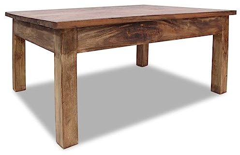 XGWKCNV Tische Couchtisch Massiv Altholz 98x73x45cm Akzenttische