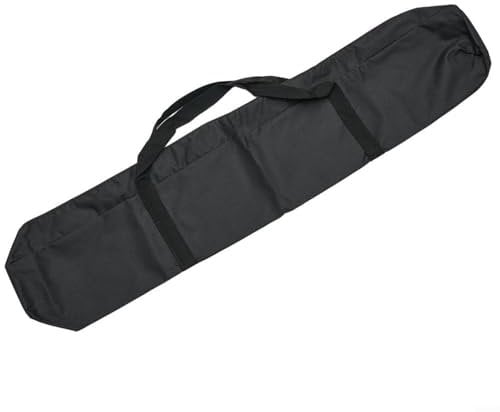 LVYXON Live Broadcast-Ständer, lange einfache Tasche, 80–150 cm, Handtasche, Aufbewahrungstasche, Lichtständer, Tragetasche, Nylon-Handtasche, Schwarz (80 x 9 cm)