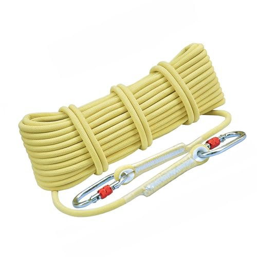 SXLMWJL Corda Statica Intrecciata da 10mm, Cavo di Sicurezza Multifunzionale per Esterni, Forza di Trazione 3000 kg(Size:80M)