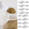 8 PCS 2.5ml/5ml Double Sided Plastic Spoons, Reusable Medicine Spoon for Medicine, Cereal Powder, Milk Powder, Coffee Powder, Washing Powder, Plastic Spoons for Cooking, Home, Office