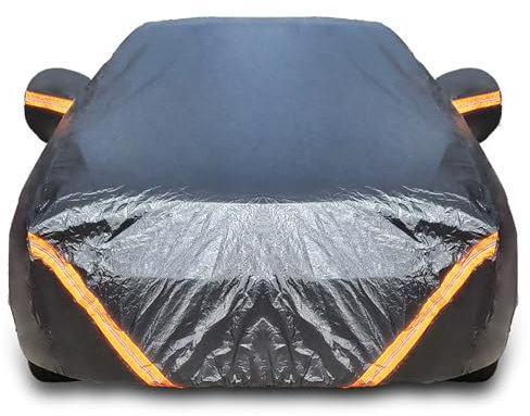 Autoabdeckung Für Porsche Boxster 986 | Allwetter-Autoplane Wasserdicht Sonnenschutz Kratzfest Staubdicht Schneefest Atmungsaktiv LLCDZR(Black02)