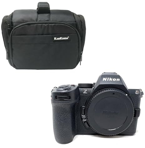 KamKorda Camera Bag + Z5 Mark II Mirrorless Digital Camera Body Only, 24.5MP FX-Format CMOS Sensor, Full Fram, UHD 4K and Full HD Video Recording, Built-In Wi-Fi and Bluetooth + 2 Year Warranty