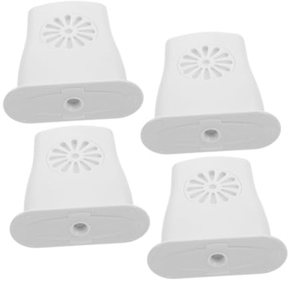 DEARMAMY 4 Stück Akustikgitarre Luftbefeuchter Schallloch Humidifier aus Langlebigem Abs Material Schutz vor Rissbildung Pflegt Klangholz Einfache Installation Geräuschloses