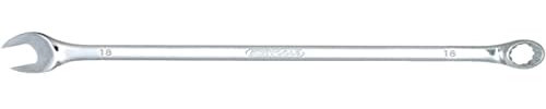 Ks Tools 519.0655 - Clés mixtes extra-longue - 15 mm - Gamme chrome plus - En chrome Vanadium - Finition chromée