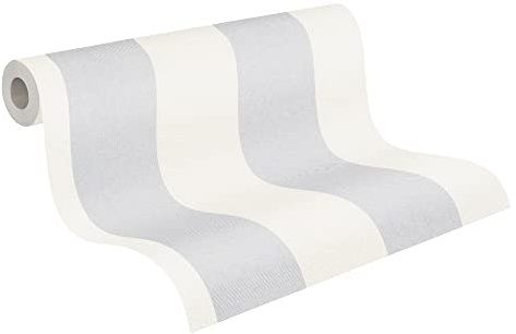 A.S. Création Paintable Non-Woven Wallpaper 25 x 1.06 m Made in Germany 247612 2476 White – 12