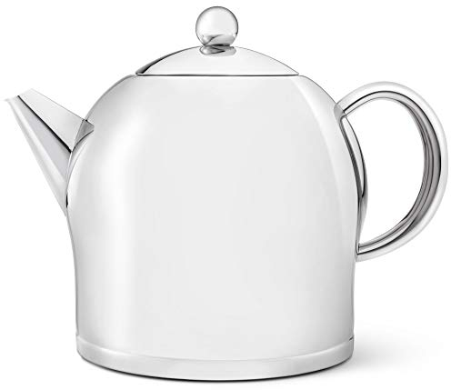 Bredemeijer große doppelwandige Edelstahl Teekanne 2.0 Liter