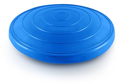 Sport-Thieme Balance-Disc | Gleichgewichtstrainer inkl. Luftpumpe | Für Fitness, Therapie und Meditation | 150 kg Belastbarkeit | ø 45 cm