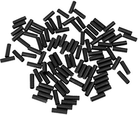 MagiDeal 100pcs Vélo VTT Embout Gaine Fixation Cable Frein Derailleur Plastique Résistant