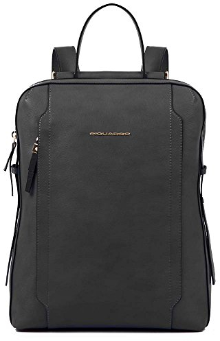 Piquadro Circle Zaino Casual, 36 cm, Nero