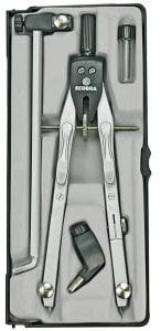 Ecobra 10 x Schnellverstell-Zirkel Duo-Tec mit Verlängerungsstange und Adapter