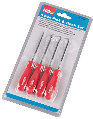 Hilka Tools 37104004 4 PCE Pick & Hook Set