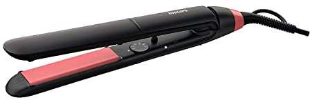 Philips Essential BHS376/00 Glättbürste, warm, Schwarz, Rosa, 1,8 m, Glätteisenbürste, warm, 230 °C, 30 Sekunden, schwarz, rosa, 1,8 m
