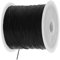 Sharplace 50 Meter Elastisch Schmuckfaden Gummifaden Faden für Perlenschmuck Armbänder, Schwarz, 0,5 mm