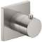 Keuco IXMO Armatur 59553, Thermostatarmatur UP DN15, Rosette eckig, Farbe: Nickel gebürstet - 59553050002