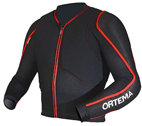 ORTEMA ORTHO-MAX Jacket (Gr.3XL) - Unisex - Protektorenjacke für den optimalen Rundumschutz - Schützt die Wirbelsäule, Schultern und Ellenbogen - Motocross/Enduro